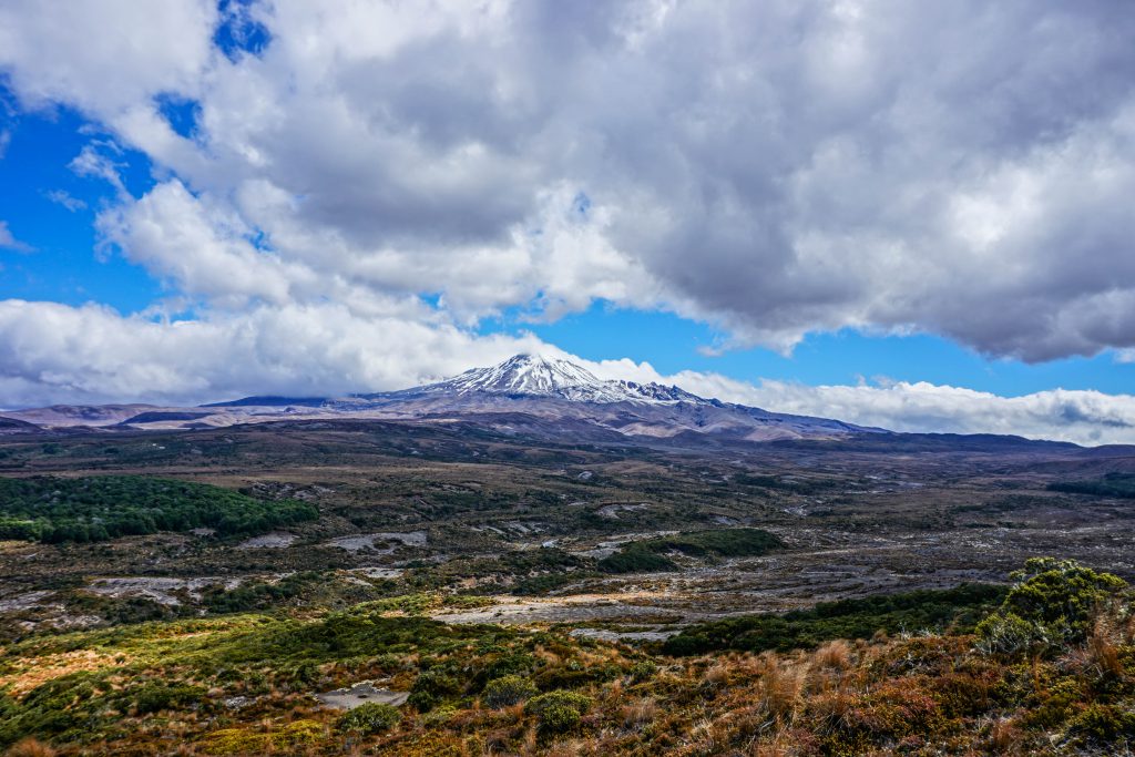 Vulkanisches Gebiet rund um "Mt Doom"